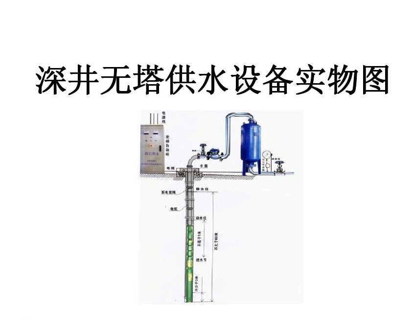 丰顺县井泵无塔式供水设备